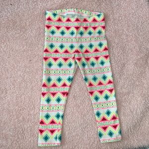 Toddler Girls Print Leggings